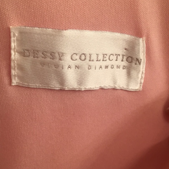 Baby Pink Evening Dress with Pockets! - Picture 4 of 6